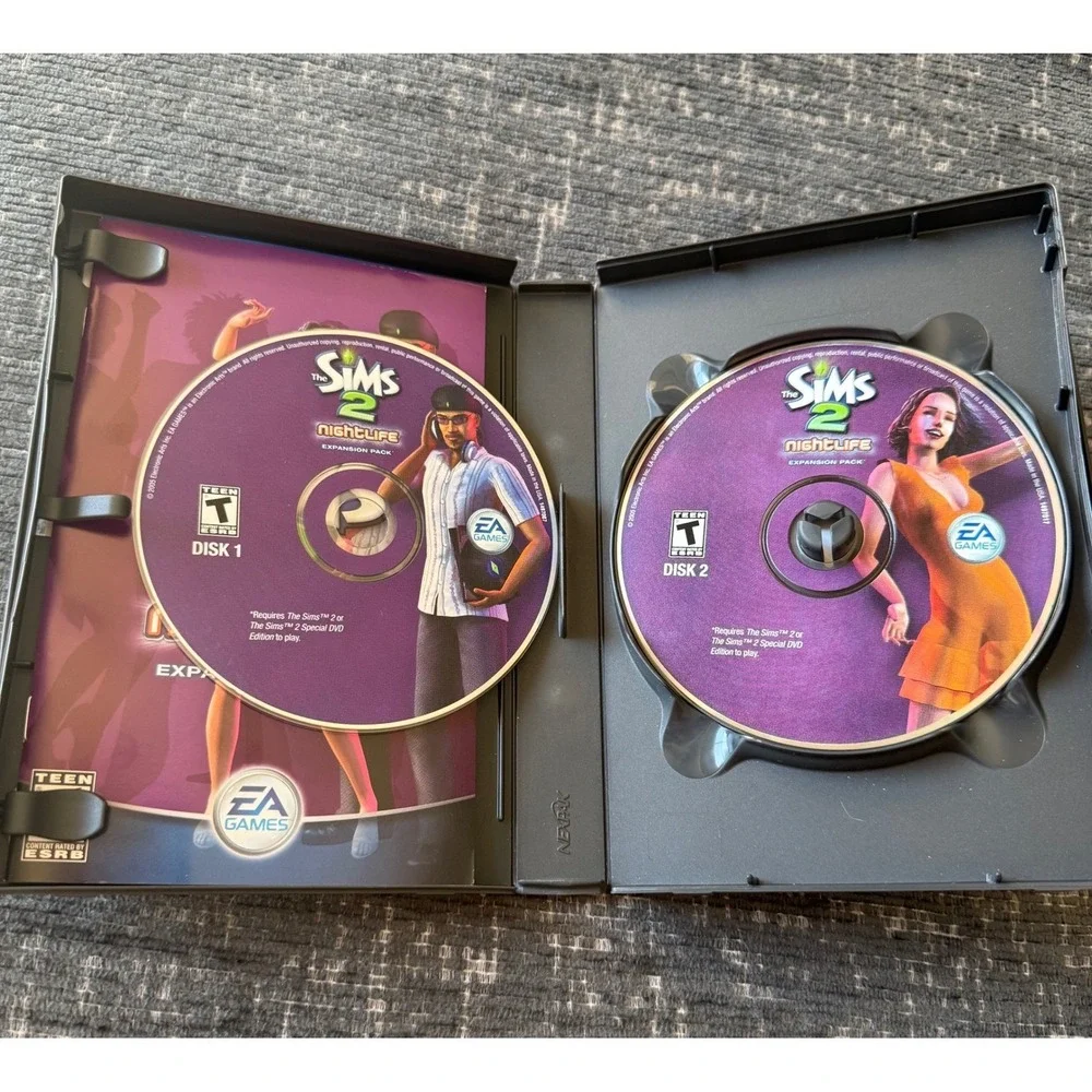 The Sims 2 Nightlife PC Expansion Pack 2-Disc Set
